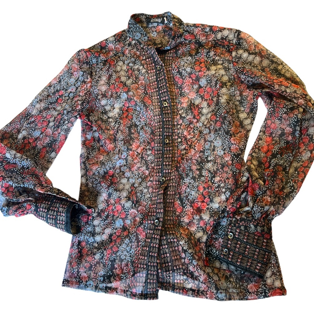 Vintage Tucci Italian blouse
